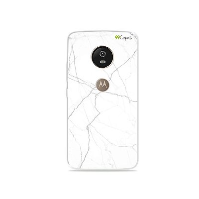 Capa para Moto G5 - Marble White