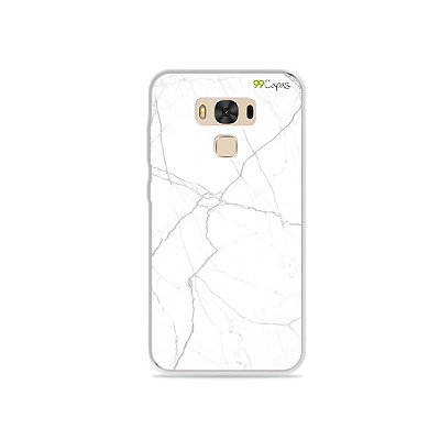 Capa para Zenfone 3 Max - 5.5 Polegadas - Marble White