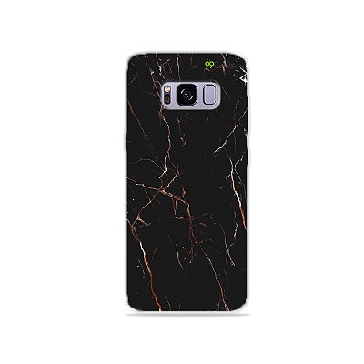 Capa para Galaxy S8 - Marble Black