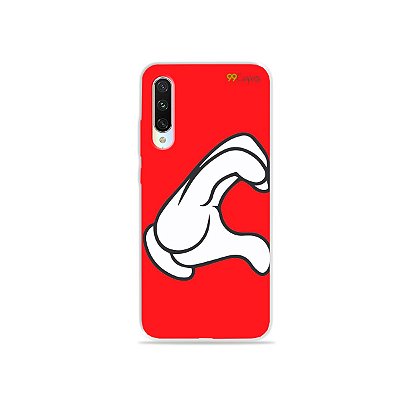 Capa para Xiaomi Mi A3 - Coração Mickey