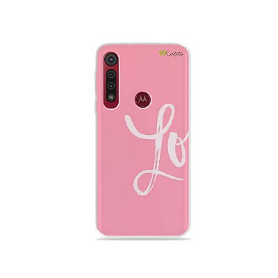 Capa para Moto G8 Plus - Love 1