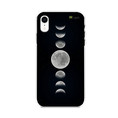 Capa para iPhone XR - Fases da Lua