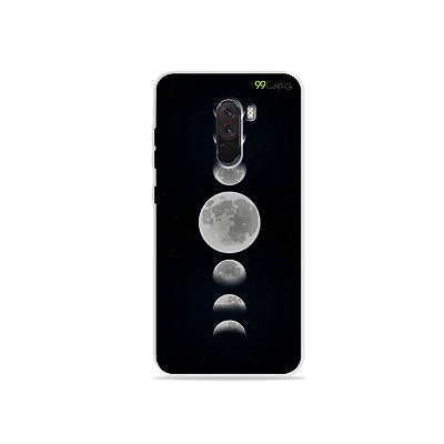 Capa para Xiaomi Pocophone F1 - Fases da Lua