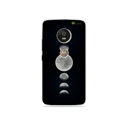 Capa para Moto G5 - Fases da Lua