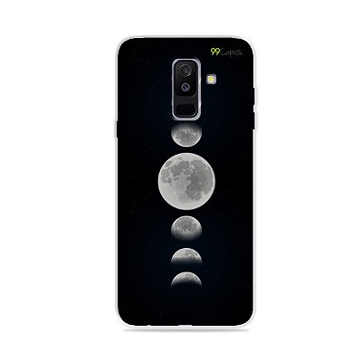 Capa para Galaxy A6 Plus - Fases da Lua