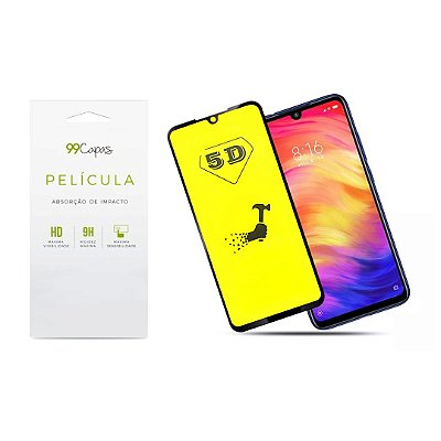 Película de Gel 5D (flexível) para Xiaomi Redmi Note 7 - 99Capas