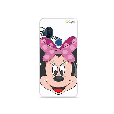 Capa para Moto One Hyper - Minnie