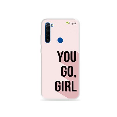 Capa para Xiaomi Redmi Note 8T - You Go Girl