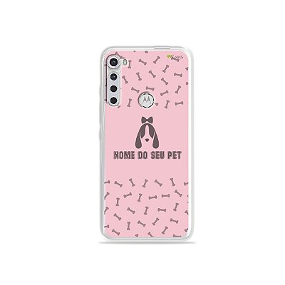 Capa My Pet Pink com nome personalizado - 99Capas