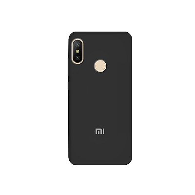 Silicone Case Preta para Mi A2 Lite - 99Capas