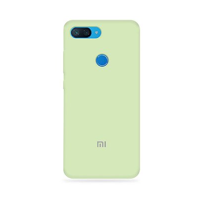 Silicone Case Menta para Mi 8 Lite - 99Capas