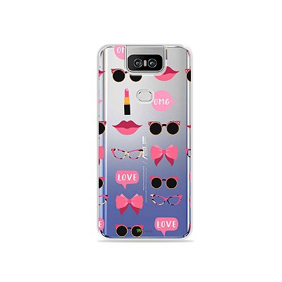 Capa (transparente) para Zenfone 6 - Girls