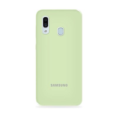 Silicone Case Menta para Galaxy A30 - 99Capas