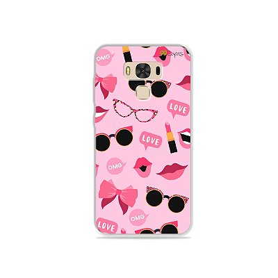 Capa para Zenfone 3 Max - 5.5 Polegadas - Feminine