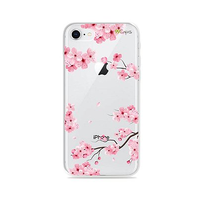 Capa para iPhone 8 - Cerejeiras