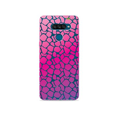 Capa para LG K50s - Animal Print Pink