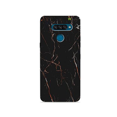 Capa para LG K50s - Marble Black