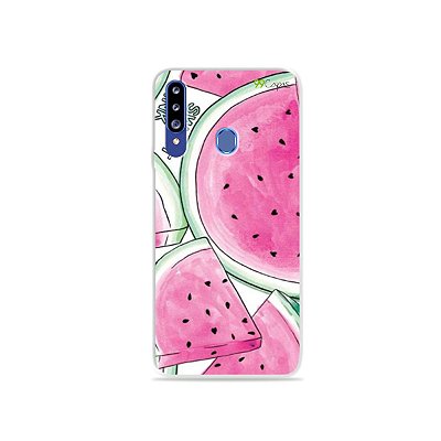 Capa para Galaxy A20s - Watermelon