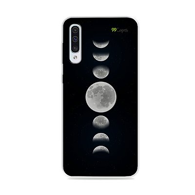 Capa para Galaxy A50s - Fases da Lua
