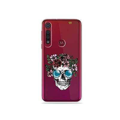 Capa para Moto G8 Play - Caveira