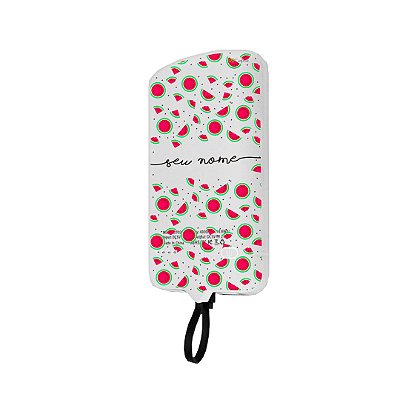 99Snap Powerbank - Micro USB V8 ( Carregador portátil para celular) Mini Melancias com nome personalizado