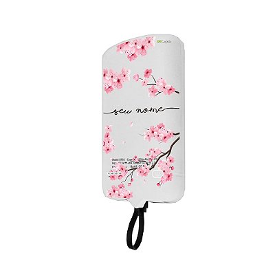 99Snap Powerbank - Type C / Tipo C ( Carregador portátil para celular) Cerejeiras com nome personalizado