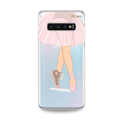 Capinha (transparente) para Galaxy S10 Plus - Ballet