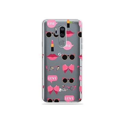 Capinha (transparente) para LG G7 ThinQ - Girls