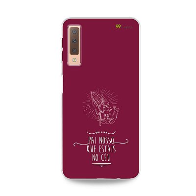 Capinha para Galaxy A7 2018  - Pai Nosso