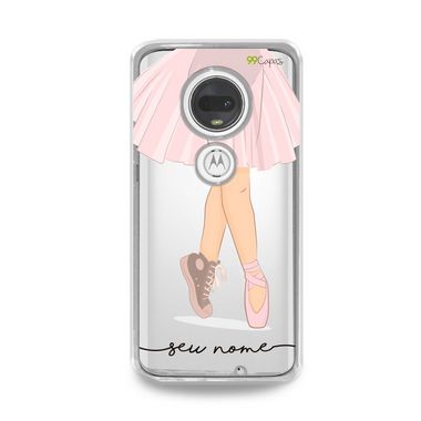 Capinha (transparente) Bailarina com nome personalizado - 99Capas