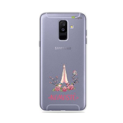 Capinha (transparente) para Galaxy A6 Plus - Namastê