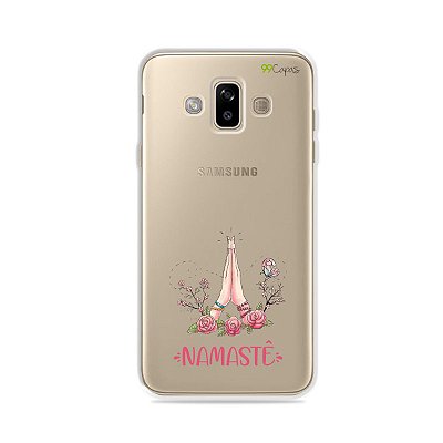 Capinha (transparente) para Galaxy J7 Duo - Namastê