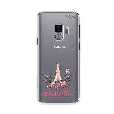 Capinha (transparente) para Galaxy S9 - Namastê