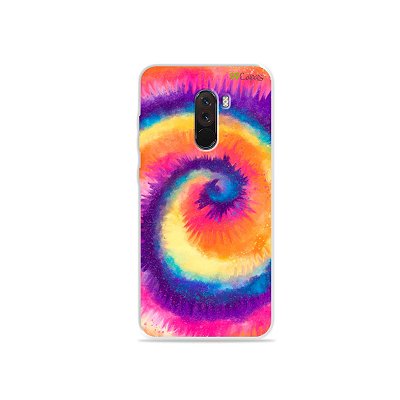 Capinha para Pocophone F1 - Tie Dye Roxo