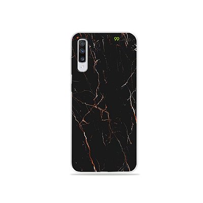 Capinha para Galaxy A70s - Marble Black