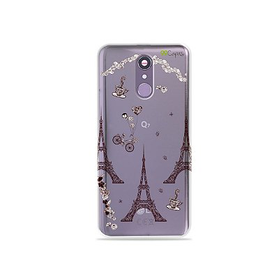 Capinha (transparente) para LG Q7 - Paris