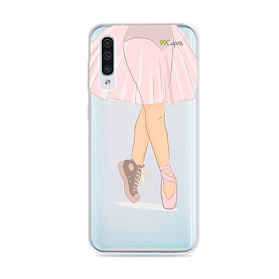 Capinha (transparente) para Galaxy A50 - Ballet