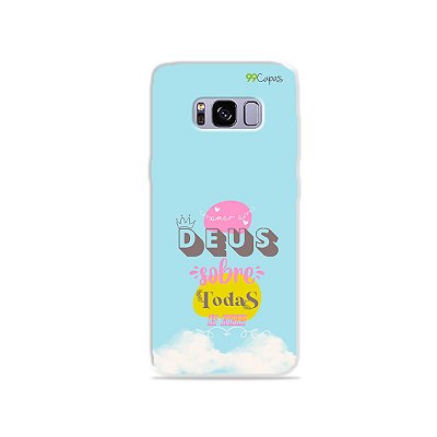 Capinha para Galaxy S8 - Amar a Deus