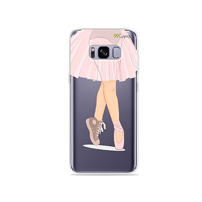 Capinha (transparente) para Galaxy S8 - Ballet