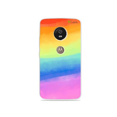 Capa para Moto G5 - Rainbow
