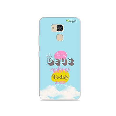 Capinha para Asus Zenfone 3 Max- 5.2 Polegadas - Amar a Deus