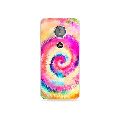 Capa para Moto E5 - Tie Dye