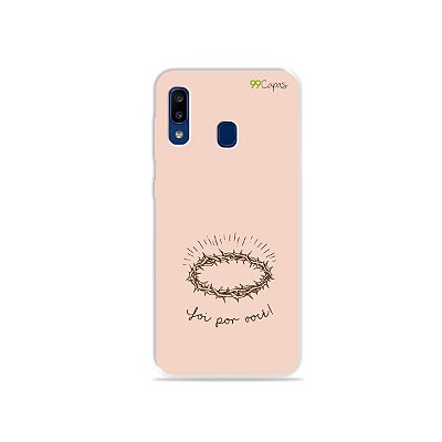 Capinha para Galaxy A20 - Foi por você