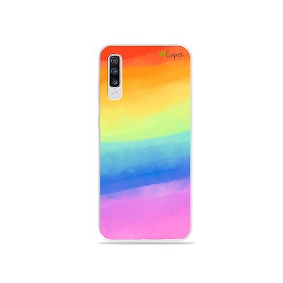 Capinha para Galaxy A70 - Rainbow
