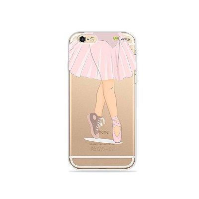 Capinha (transparente) para iPhone 6/6S - Ballet