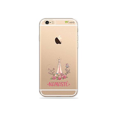 Capinha (transparente) para iPhone 6/6S - Namastê