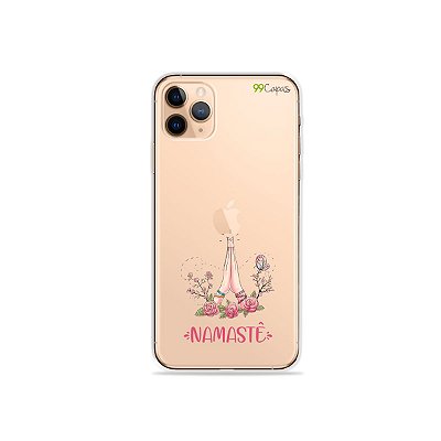 Capinha (transparente) para iPhone 11 Pro - Namastê