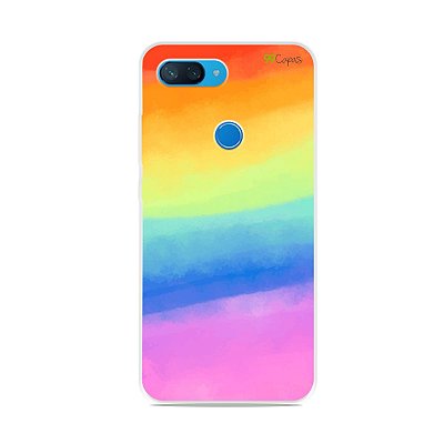 Capa para Mi 8 Lite - Rainbow