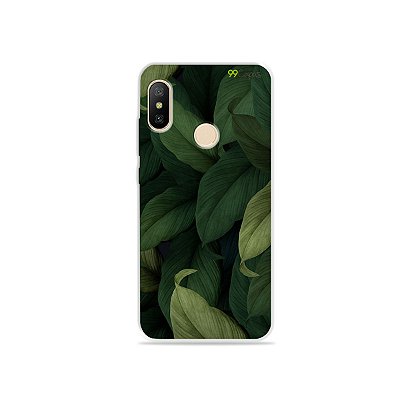 Capa para Mi A2 Lite - Folhas