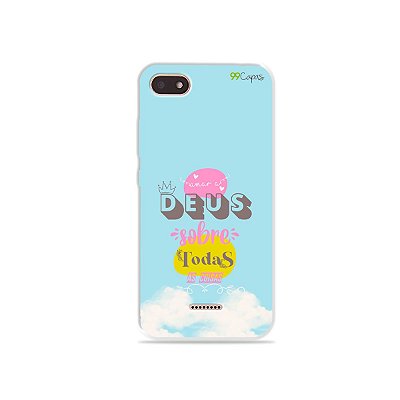 Capinha para Xiaomi Redmi 6 - Amar a Deus